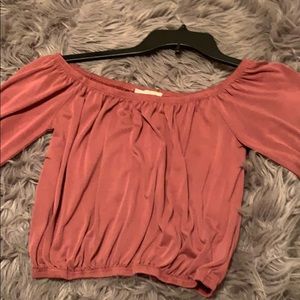 LA Hearts crop top (S)